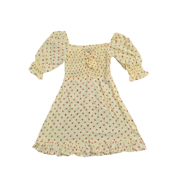 Faithfull the Brand Sage Mini Dress in Santa Maria Floral XS NWT - Picture 7 of 11